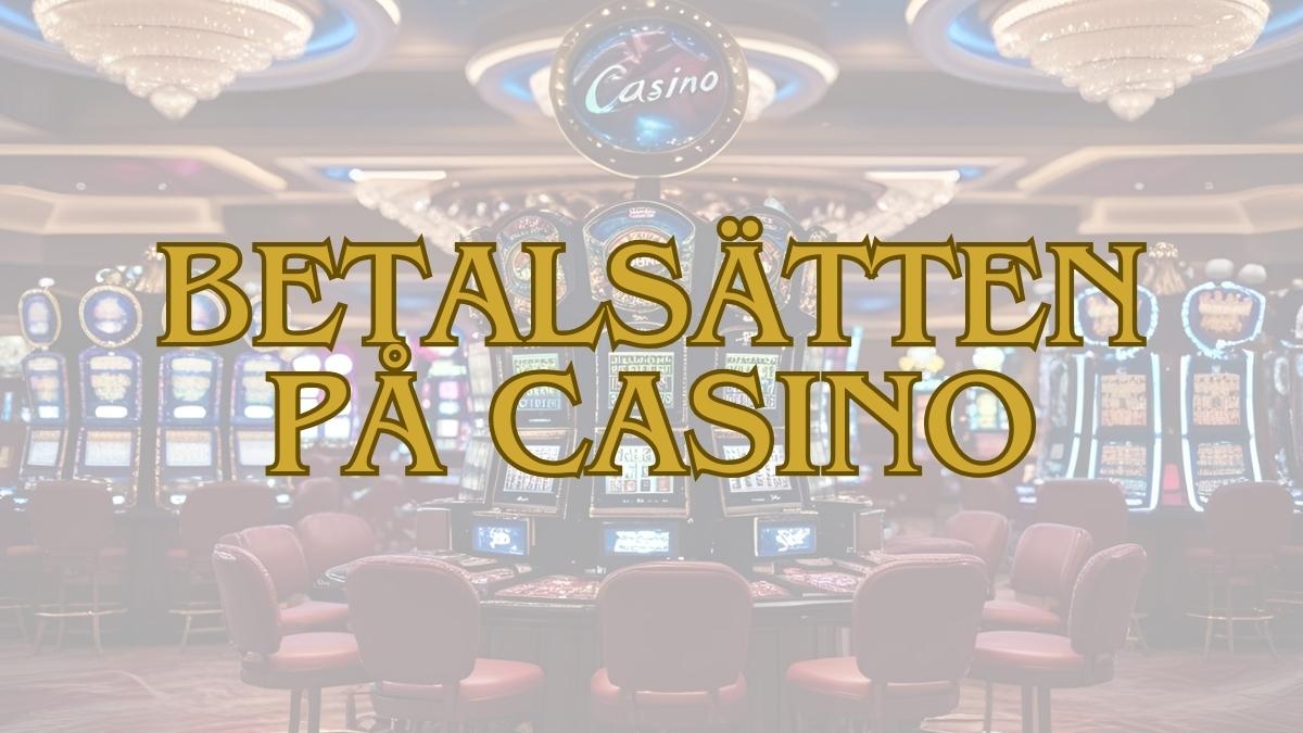 Alla betalningar på casinon som inte har svensk spellicens